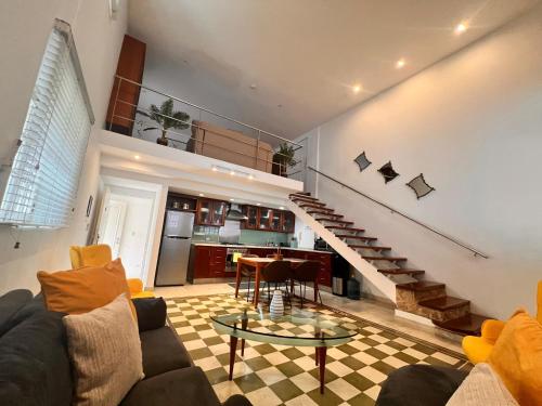 Zona de estar de Luxury Oasis in the Old Town of Panama