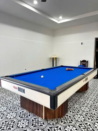 a pool table sitting on top of a floor at The Mango Villas in Hoi An