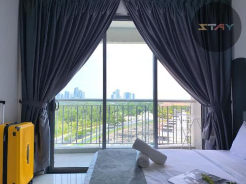 Postel nebo postele na pokoji v ubytování Teega 4Pax Stylish Comfort Studio Netflix BySTAY