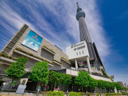 Latte Sakura View Oshiage, 10min walk to Tokyo Skytree, walk to Asakusa