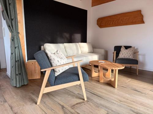 Posezení v ubytování Chalet Landsitz