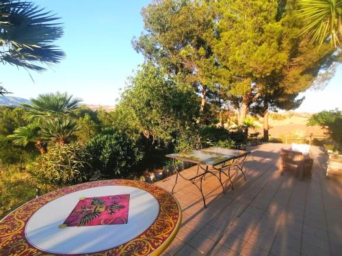 Jardín al aire libre en Ciuci's Manor