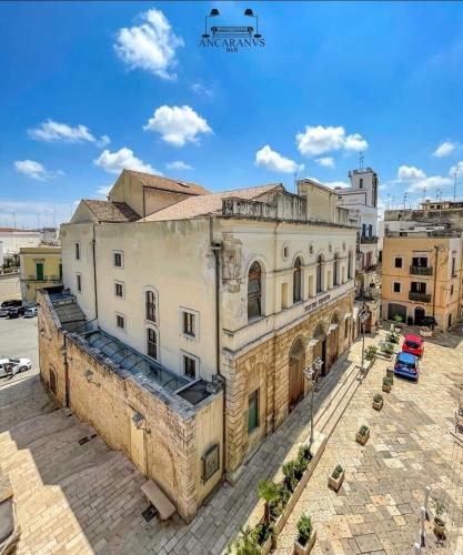an overhead view of an old building in a city at Ancaranvs B&B in Bitonto