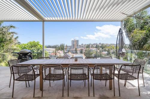 Μπαλκόνι ή βεράντα στο The Headland-premier Queenscliff Beachview Abode