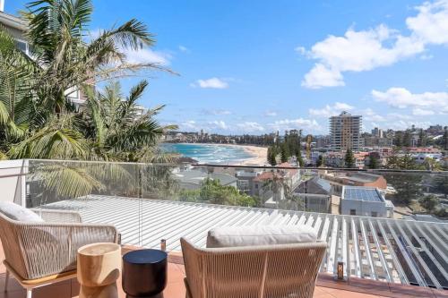 Μπαλκόνι ή βεράντα στο The Headland-premier Queenscliff Beachview Abode