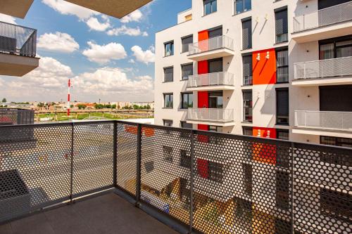 Μπαλκόνι ή βεράντα στο Sika Trezor Apartment Arad