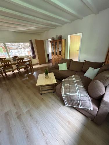 Posezení v ubytování Ranch Apartment