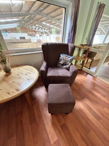 Posezení v ubytování Ranch Apartment