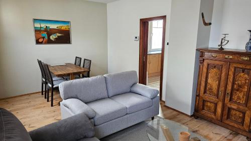 Χώρος καθιστικού στο Haus Relax