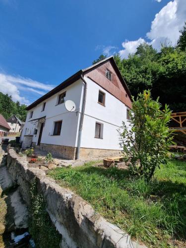 Hobití domeček u lesa a studánky