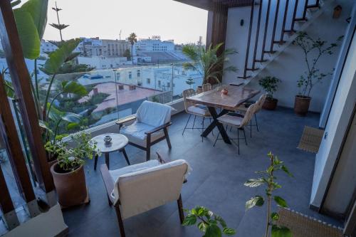 Un balcón o terraza en Essaouira Paradise