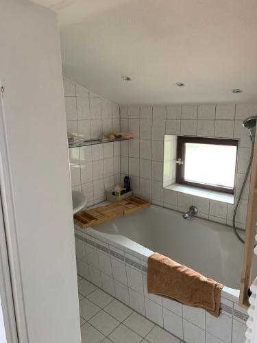 Koupelna v ubytování Gästezimmer Willofs