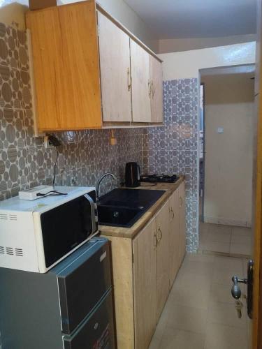 Dapur atau dapur kecil di Studio Terminus 61