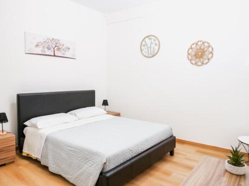 Letto o letti in una camera di Sea House Fortore