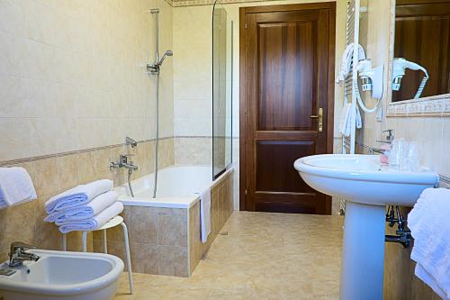 Kylpyhuone majoituspaikassa Assisium Agriturismo