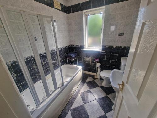 Koupelna v ubytování 19 college Green