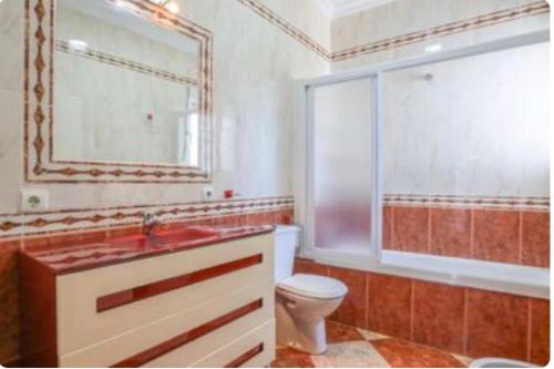 Koupelna v ubytování Villa josara