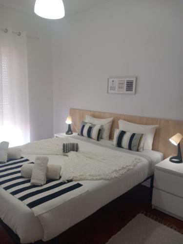 Ένα ή περισσότερα κρεβάτια σε δωμάτιο στο Lila's House