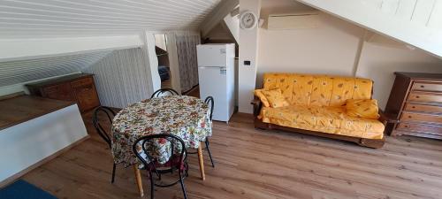 Posezení v ubytování La casa di Barbie