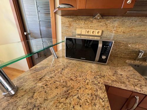Kuchyň nebo kuchyňský kout v ubytování Apartmán pod věží Jevíčko