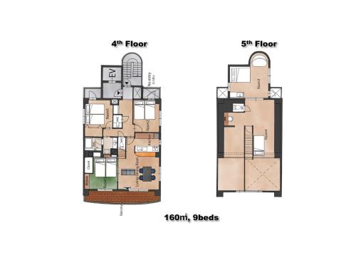 Hotel Iemirai Nakano Penthouse - SHINJUKU 12min train ride