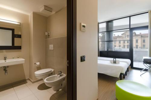 Koupelna v ubytování B&B Hotel Como Camerlata