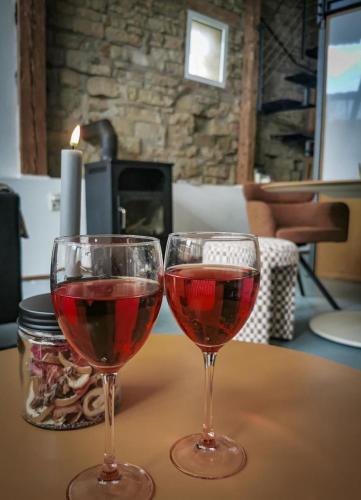 Nápoje v ubytování Ferienhaus ScheunenRefugio
