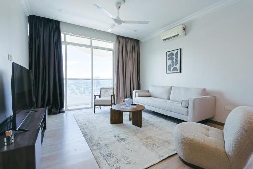 TV a/nebo společenská místnost v ubytování The Wave Residence Melaka in Malacca by Green Home