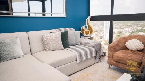 Posezení v ubytování Murano centro 1 - 25 Floor byIMZ
