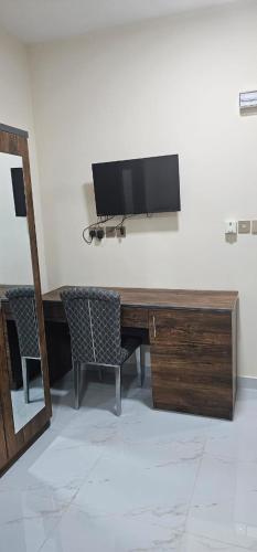 TV a/nebo společenská místnost v ubytování Today House Suites 3