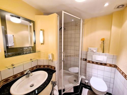 Ένα μπάνιο στο Hotel Zur Post