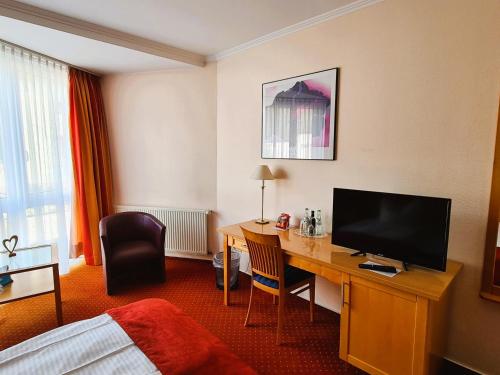 Μια τηλεόραση ή/και κέντρο ψυχαγωγίας στο Hotel Zur Post