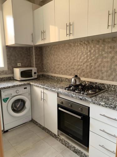 Kuchyň nebo kuchyňský kout v ubytování Lolla home