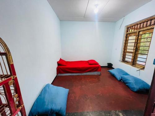Ruang duduk di Reef Villa
