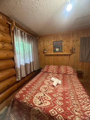 Postel nebo postele na pokoji v ubytování Lac Des Roches Resort