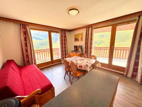 Résidence Valmont - Appartement avec 2 chambres et vue sur la montagne pour 6 personnes MAE-4154