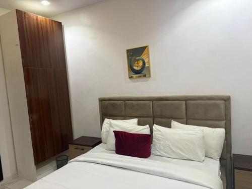 Ένα ή περισσότερα κρεβάτια σε δωμάτιο στο MEX APARTMENTs by BELLA