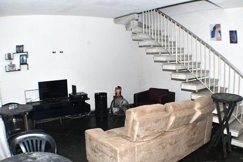 Ruang duduk di Casa Branca 355 Familiar