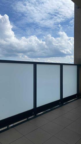 Balkoni atau teres di Apartament Centrum z tarasem prywatny parking
