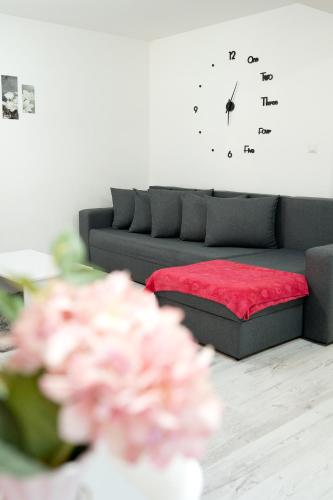 Posezení v ubytování Fortuna Park Apartman