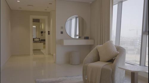 Ένα μπάνιο στο شقة في جوهرة داماك جدة