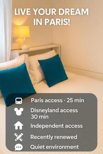 Studio 2 people Half Chemin Paris and Disneyland
