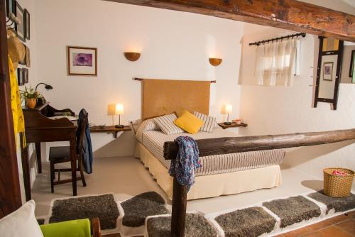 Posezení v ubytování Casa Rural Finca Isabel