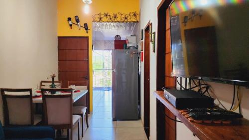 Kuchyň nebo kuchyňský kout v ubytování Cantinho do Pequeno Arthur