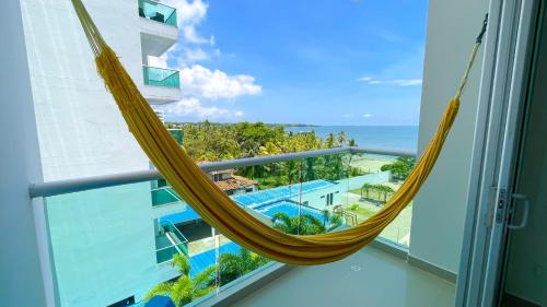 Πισίνα στο ή κοντά στο Magico Apartamento Frente al Mar 3 Habitaciones AR42