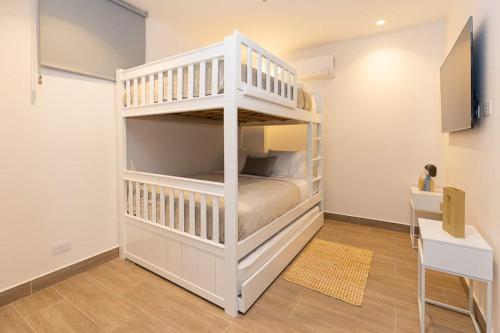 La Cuadra Apartments By Acomodoにあるベッド