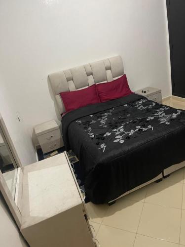 Postel nebo postele na pokoji v ubytování Bel Appartement à louer à Fès