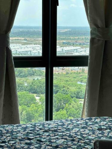 Landskap semula jadi dekat dengan apartmen