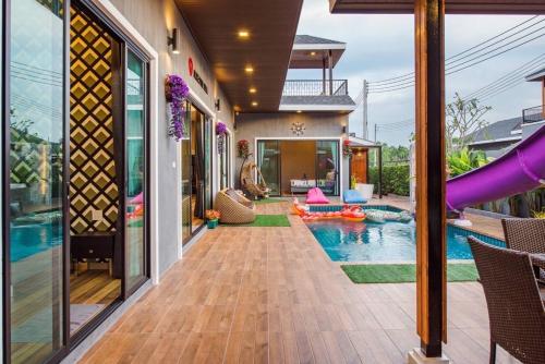 Πισίνα στο ή κοντά στο Alice Pool Villa Cha-Am