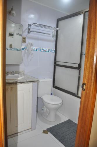 Ванная комната в Comodoro departamentos Oruro Bolivia
